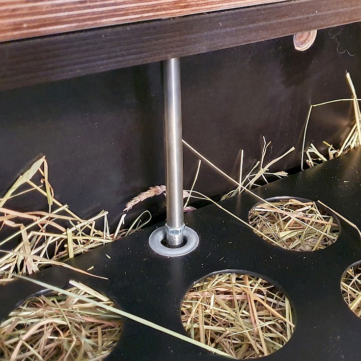 Robustes Material und kompakte Abmessungen